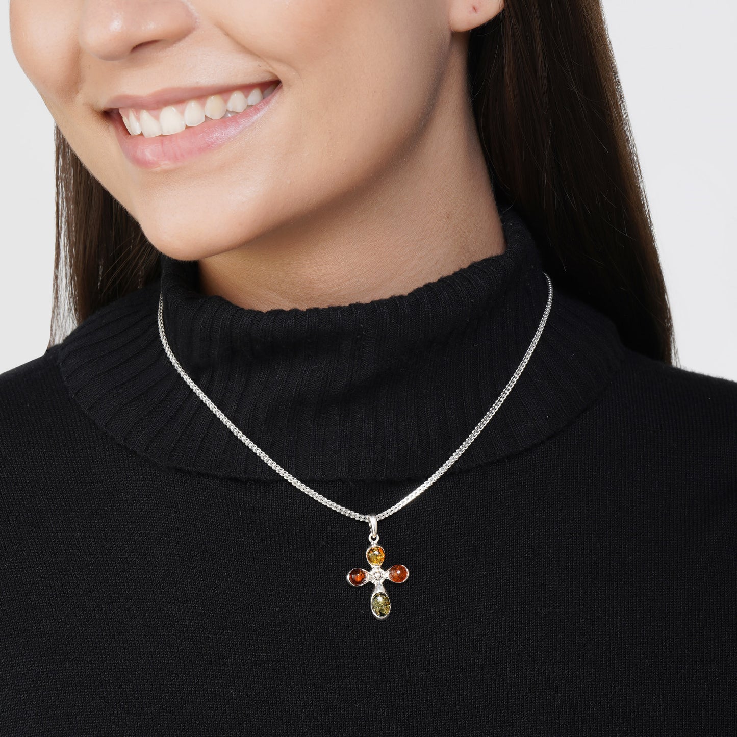 Cross Pendant in Sterling Silver