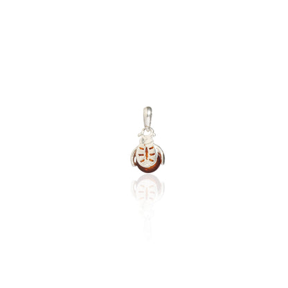 Lady Luck Bettle Pendant in Sterling Silver