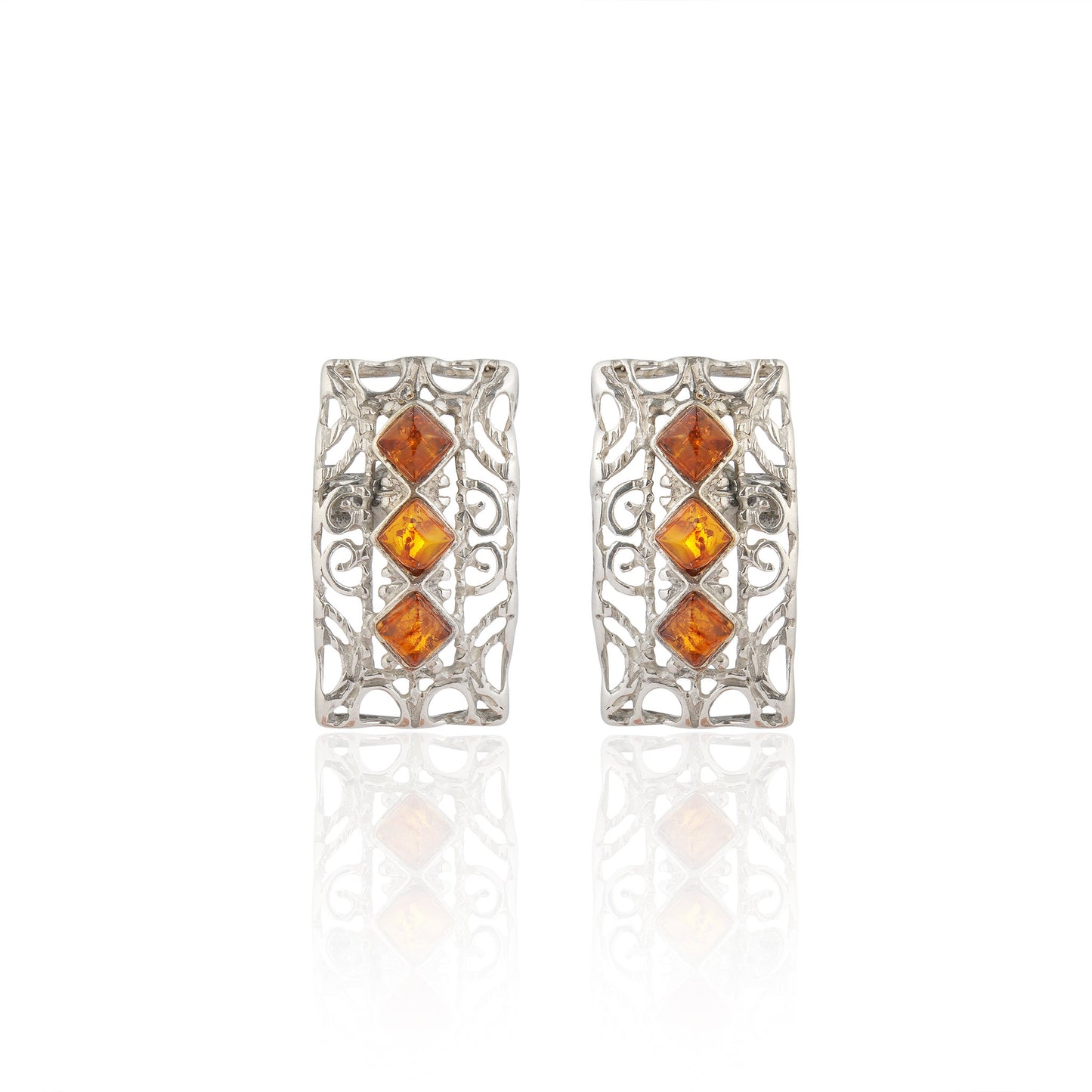 Style Vintage Earrings in Sterling Silver