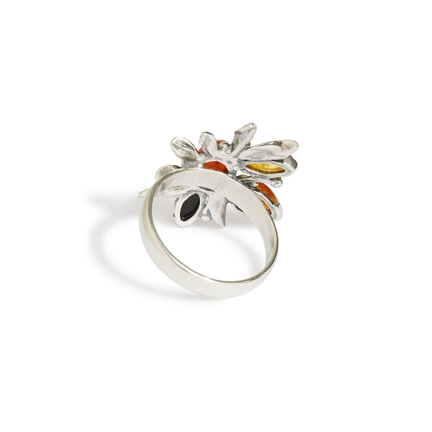 Leaves Ring in Sterling Silver