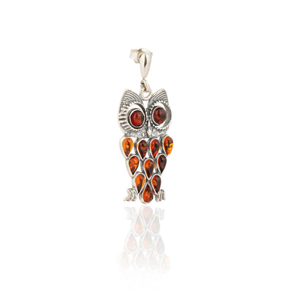 Owl Earrings in Sterling Silver